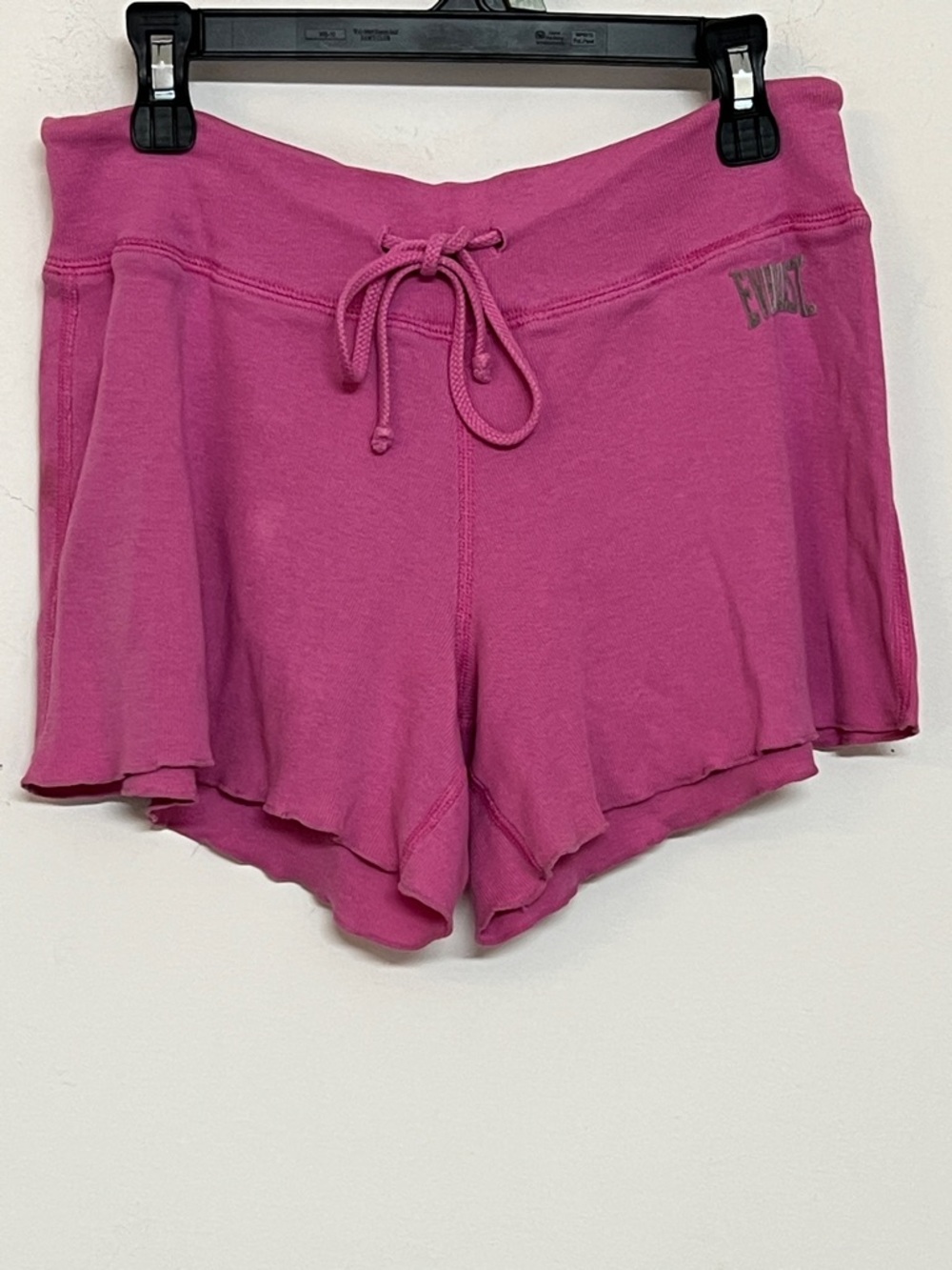 🌞 Everlast Vintage Babydoll Athletic Running Shorts Pink Draw String women S